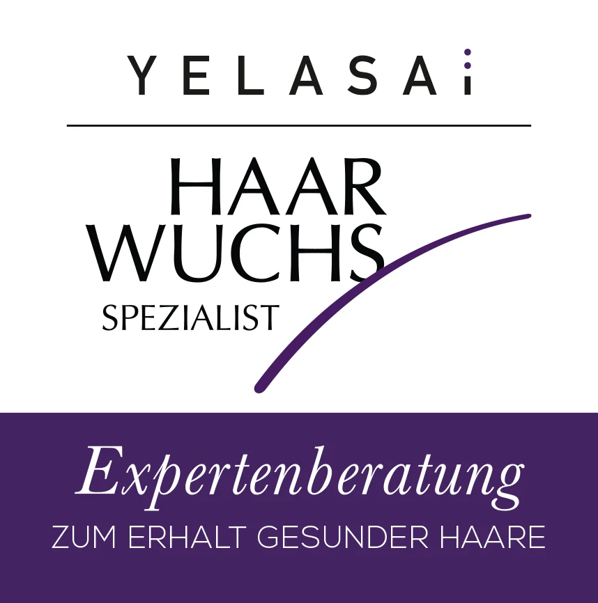 Logo YELASAI Haarwuchs-Spezialist, Expertenberatung zum Erhalt gesunder Haare